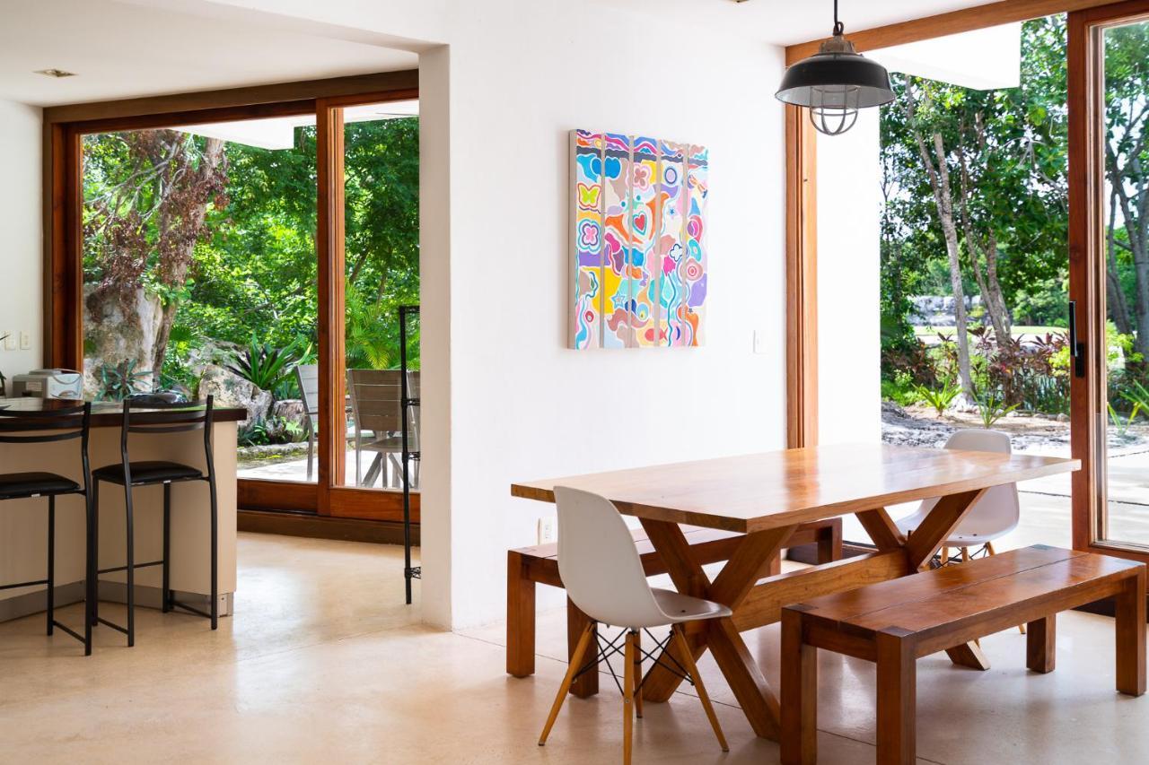Tulum Country Club Private Villa With Pool 18 People Eksteriør billede