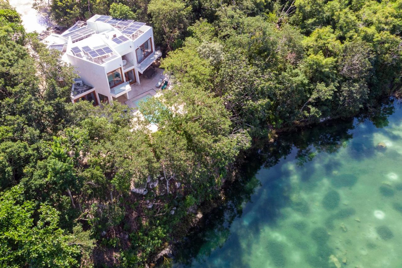 Tulum Country Club Private Villa With Pool 18 People Eksteriør billede